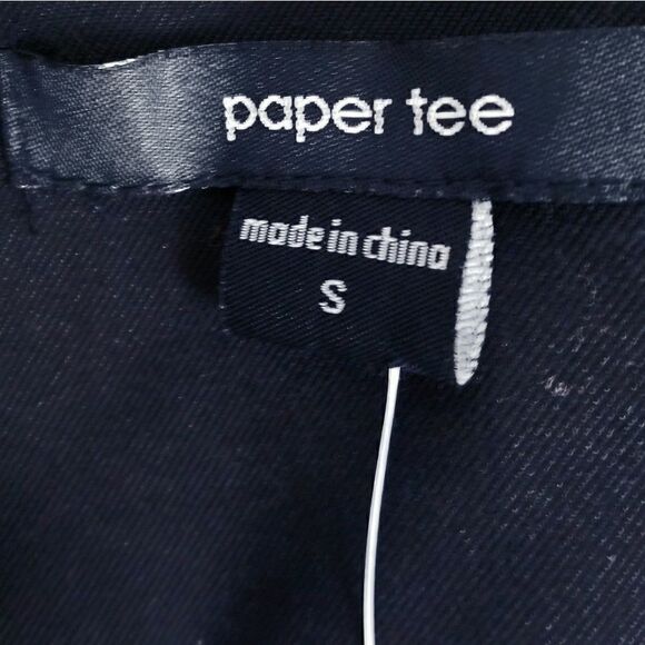 Woman's Black one button Blazer - Picture 7 of 9